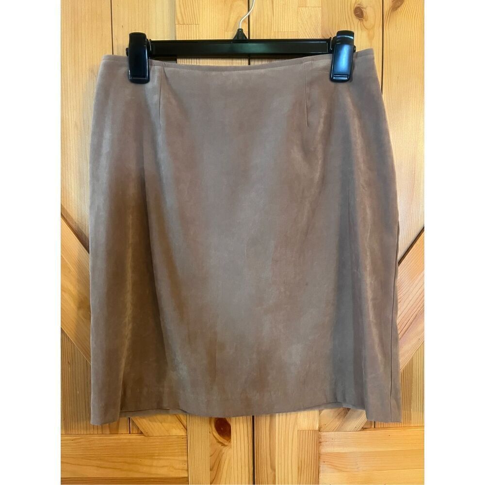 Dress.com Women Tan/Brown Casual Skirt 10 (3614)
